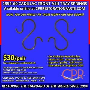 Cadillac ashtray springs