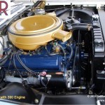 Restored engine compartment of a 1959 Cadillac Eldorado Biarritz