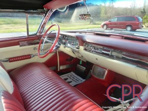1957 Cadillac interior restoration