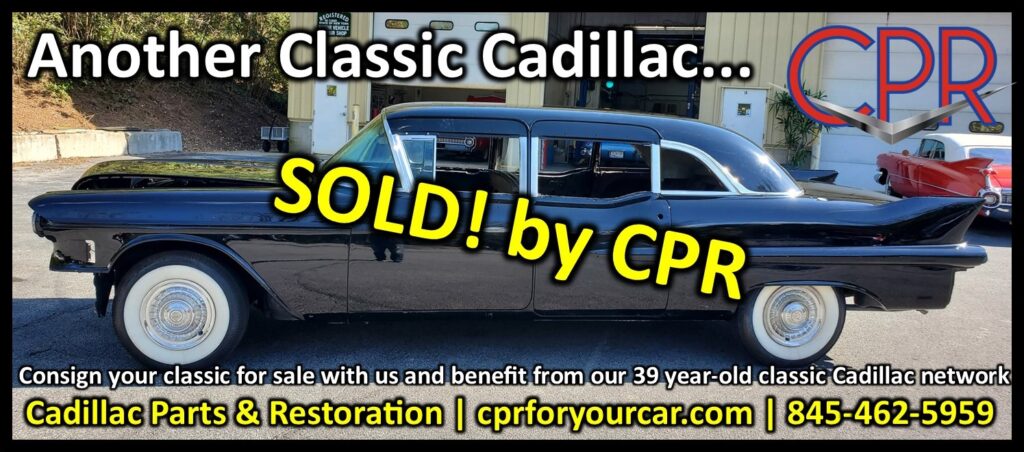 classic cadillac sales by cpr