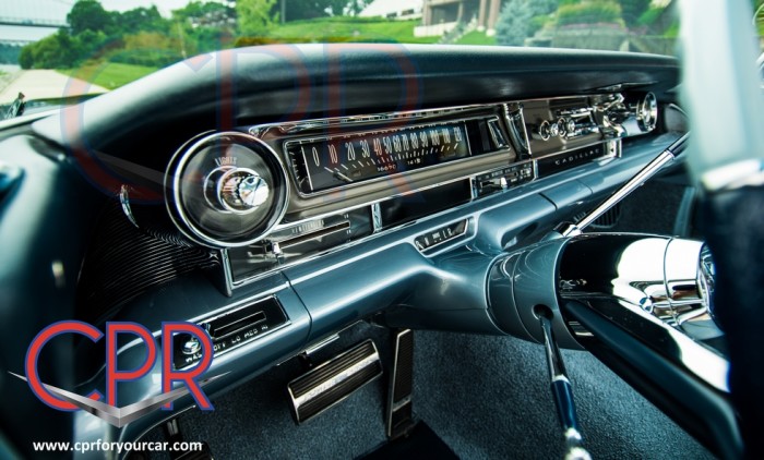 1961 Cadillac DeVille interior restoration