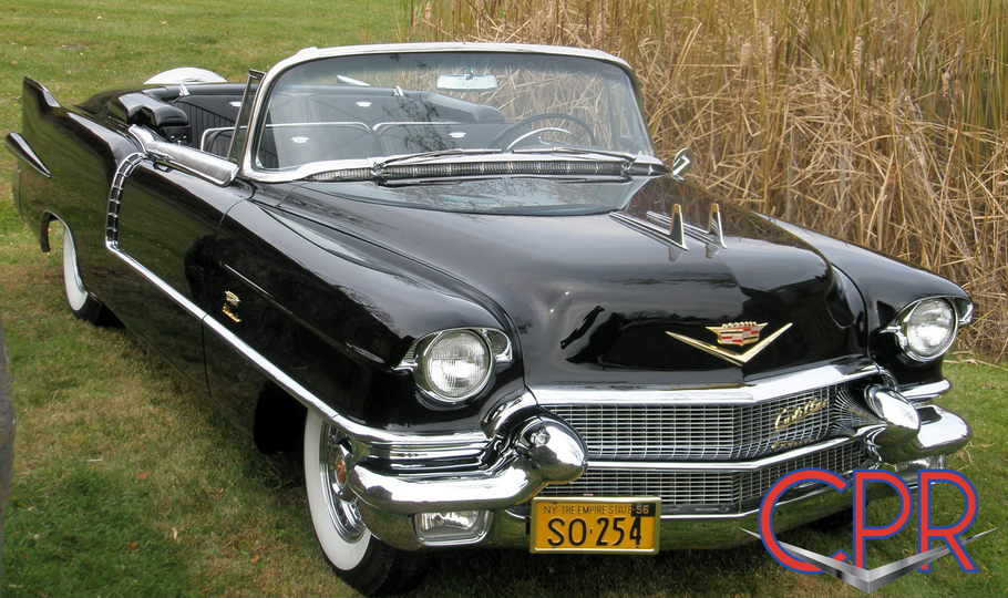 Restored black 1956 Cadillac Eldorado Biarritz