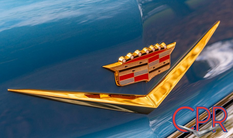 Hood Vee and Crest - Restored 1957 Cadillac Eldorado Biarritz