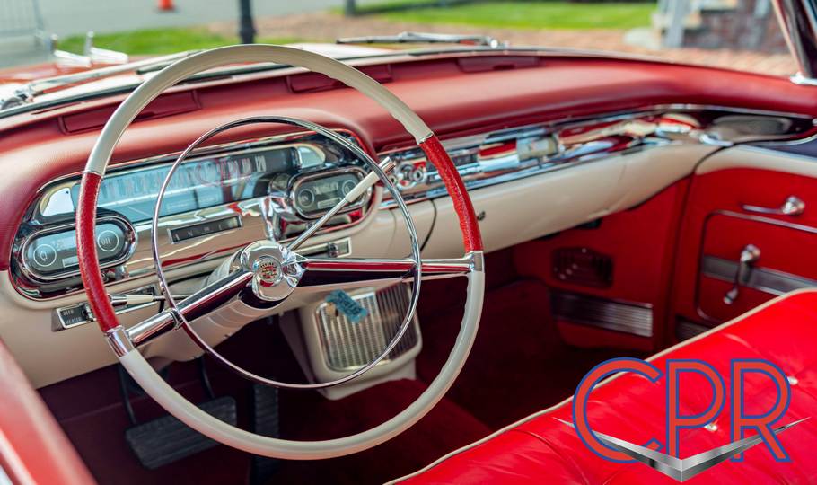 1957 Cadillac interior upholstery restoration