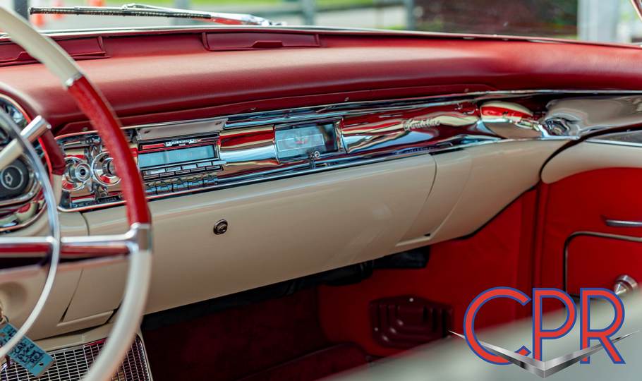 1957 Cadillac restoration - interior