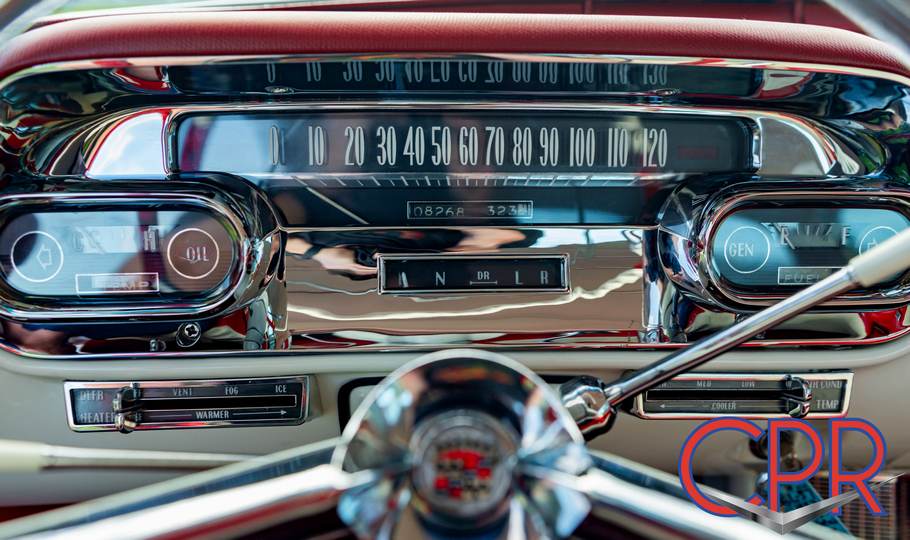 Instrument panel restoration 1957 Cadillac