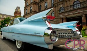 Restored 1959 Cadillac Coupe deVille - restoration completed by Cadillac Parts & Restoration (CPR).