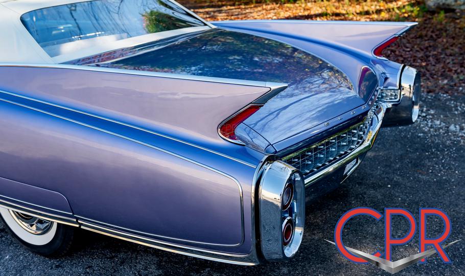 Restored 1960 Cadillac Eldorado Biarritz in Heather Metallic - tailfins