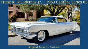 AACA National award winner 1960 Cadillac 62 series