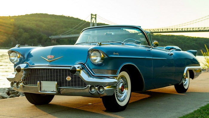 1957 Cadillac Eldorado Biarritz for sale - Bahama Blue